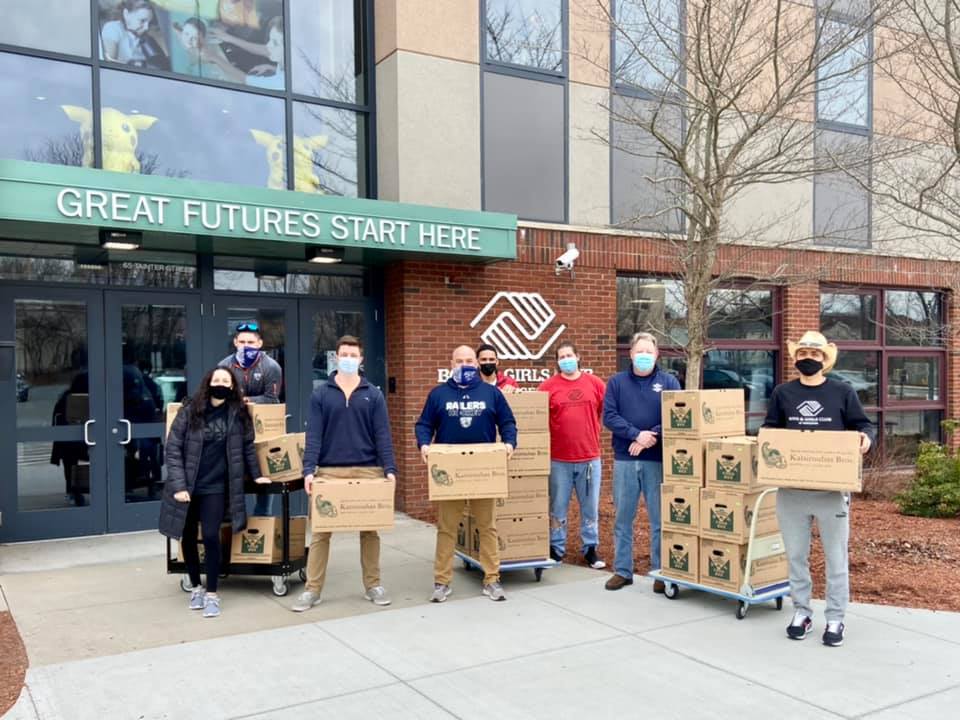 The Worcester Railers continued support of our food pantry and more